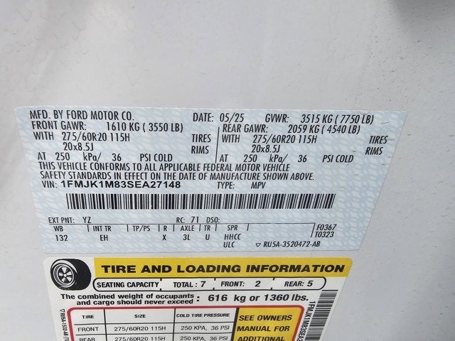 2025 Ford Expedition Max Platinum