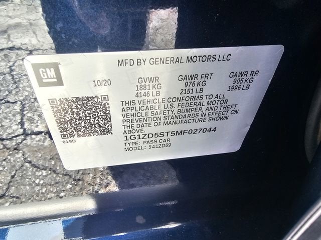 2021 Chevrolet Malibu LT