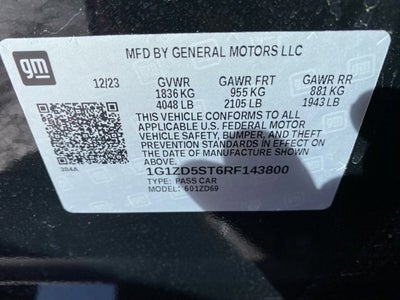 2024 Chevrolet Malibu 1LT