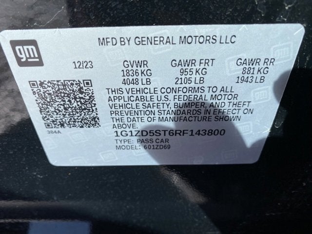 2024 Chevrolet Malibu 1LT