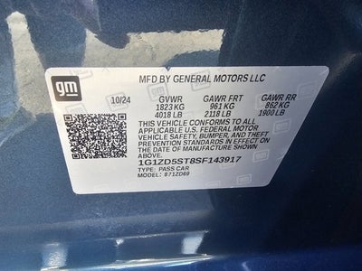 2025 Chevrolet Malibu 1LT