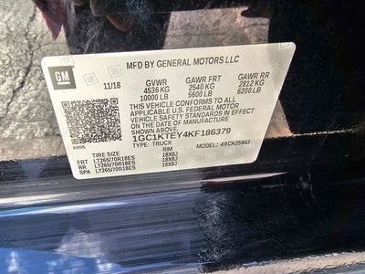 2019 Chevrolet Silverado 2500 HD LTZ