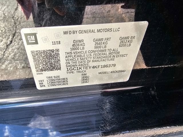 2019 Chevrolet Silverado 2500 HD LTZ