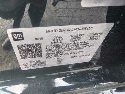 2026 Chevrolet Silverado 2500 HD LTZ