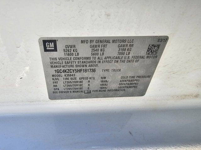 2017 Chevrolet Silverado 3500 HD LT