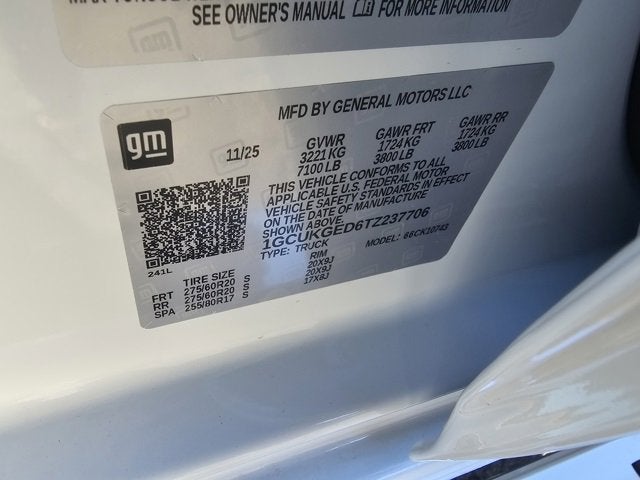 2026 Chevrolet Silverado 1500 LTZ