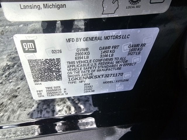 2026 GMC Acadia Elevation