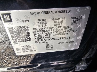 2020 Chevrolet Traverse LS