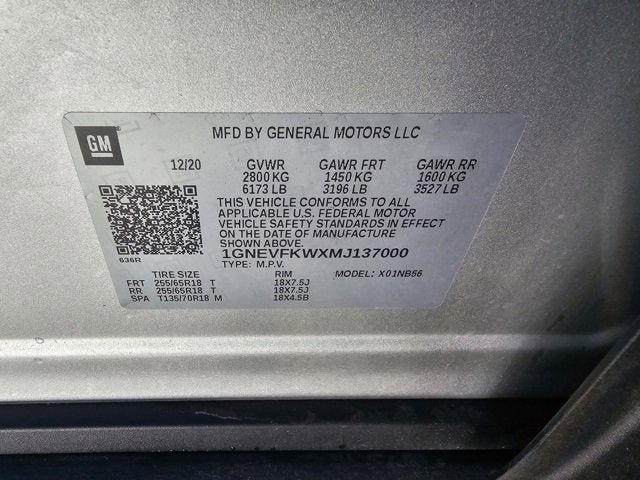 2021 Chevrolet Traverse LS