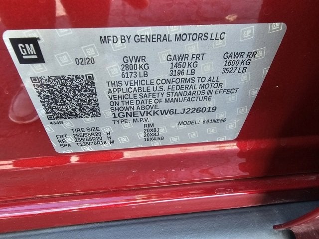 2020 Chevrolet Traverse Premier