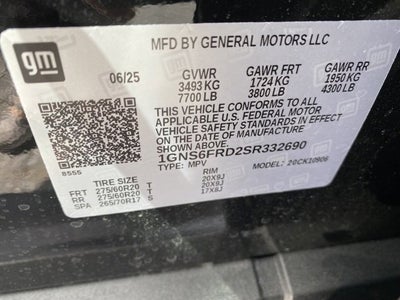 2025 Chevrolet Suburban Premier