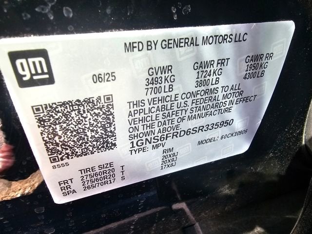 2025 Chevrolet Suburban Premier