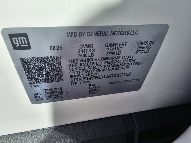 2025 Chevrolet Tahoe LS