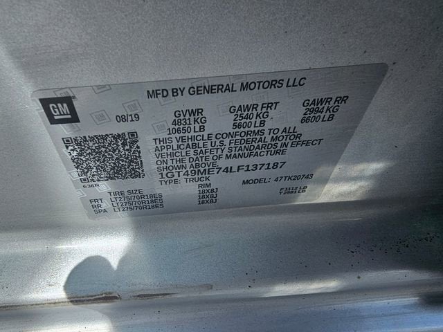 2020 GMC Sierra 2500 HD SLE