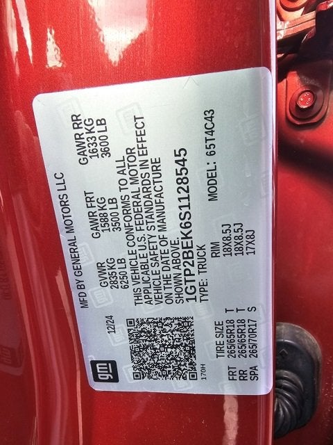 2025 GMC Canyon Elevation