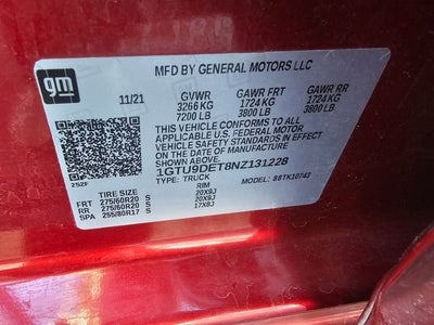 2022 GMC Sierra 1500 Limited SLT