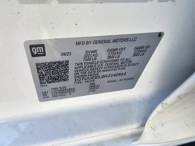 2024 GMC Sierra 1500 AT4