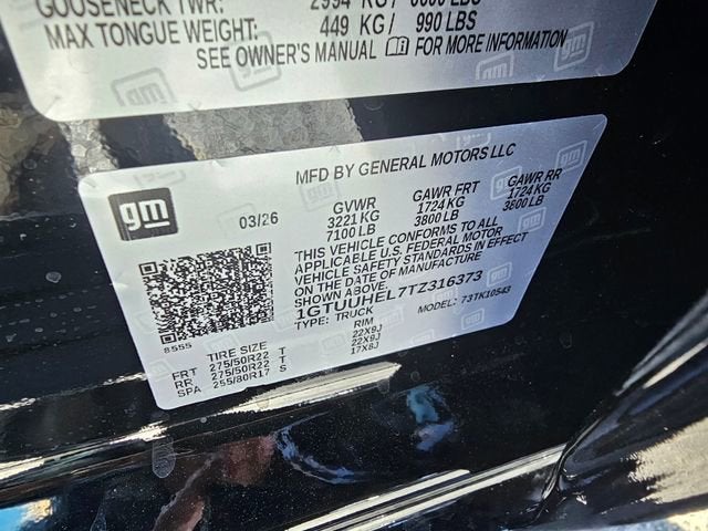 2026 GMC Sierra 1500 Denali Ultimate