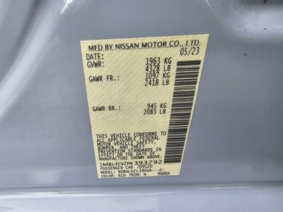 2023 Nissan Altima 2.5 SR