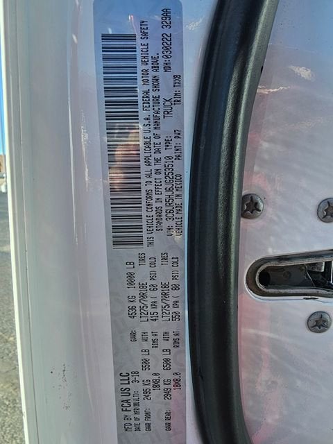 2018 RAM 2500 Tradesman Crew Cab 4x4 8' Box