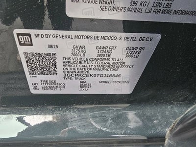 2026 Chevrolet Silverado 1500 Custom Trail Boss