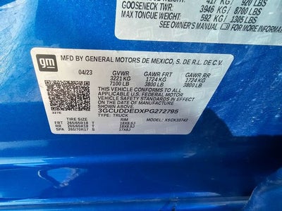 2023 Chevrolet Silverado 1500 LT