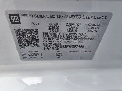 2023 Chevrolet Silverado 1500 LT Trail Boss