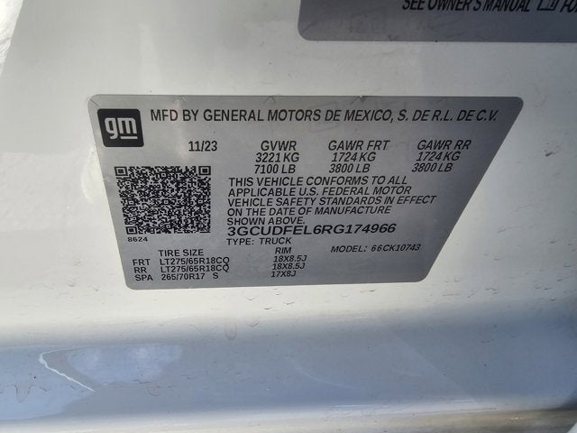 2024 Chevrolet Silverado 1500 LT Trail Boss