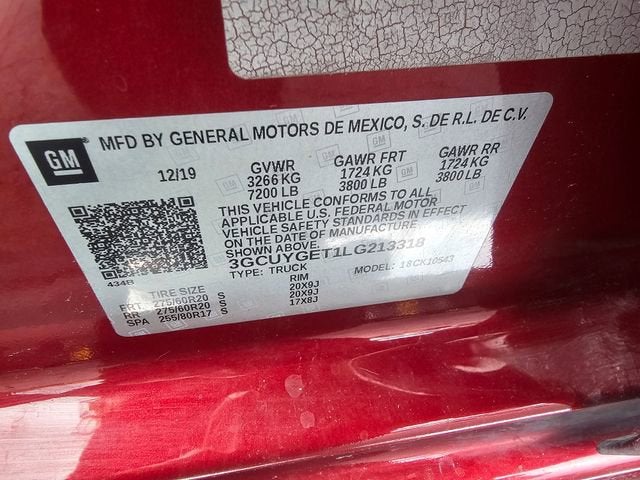 2020 Chevrolet Silverado 1500 LTZ