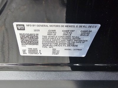 2026 GMC Terrain Elevation