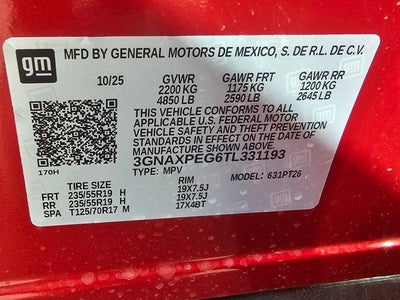 2026 Chevrolet Equinox LT