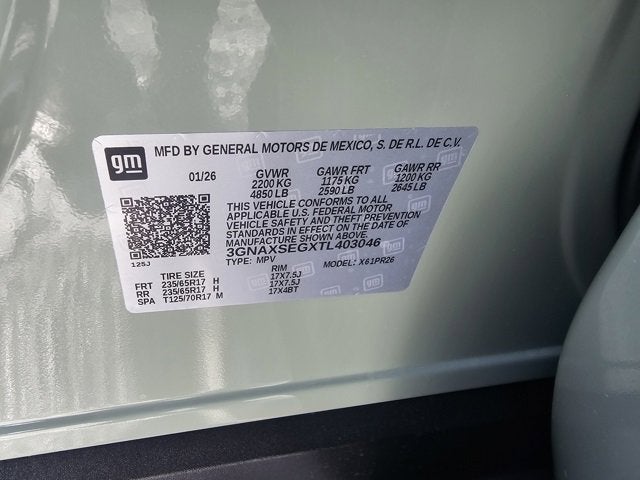 2026 Chevrolet Equinox ACTIV