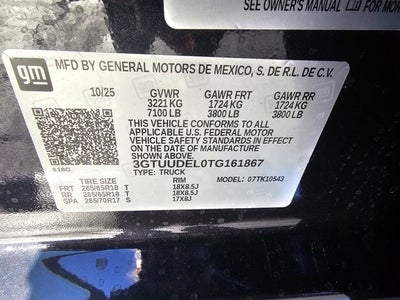 2026 GMC Sierra 1500 SLT