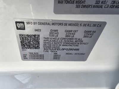 2023 GMC Sierra 1500 AT4X