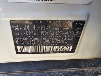 2010 Subaru Outback 2.5i Premium