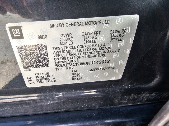 2019 Buick Enclave Avenir