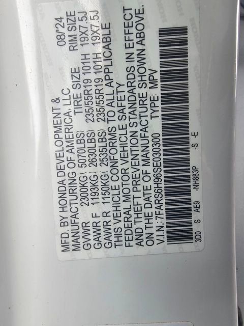 2025 Honda CR-V Hybrid Sport Touring