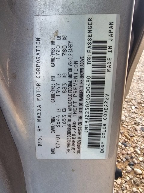 2002 Mazda Mazda Protege DX