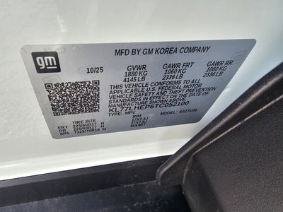 2026 Chevrolet Trax LT