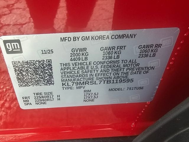 2026 Chevrolet Trailblazer LT