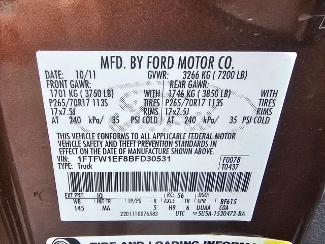 2011 Ford F-150 XL