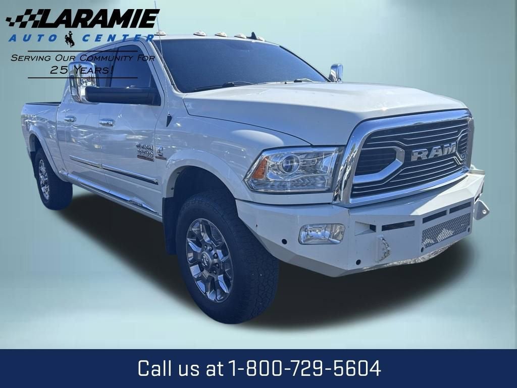 2017 RAM 3500 Limited Mega Cab 4x4 6'4" Box