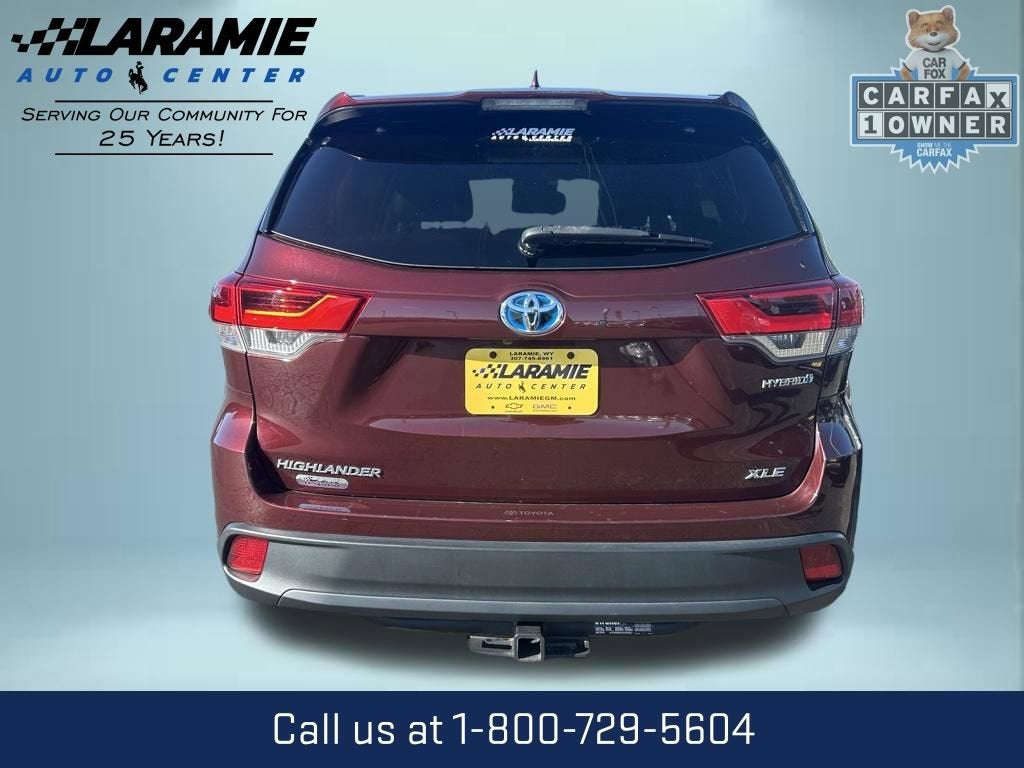 2019 Toyota Highlander Hybrid XLE